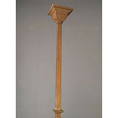 Antique Arts & Crafts Game Room Ceiling Fixture With Green Opalescent Slag Glass with Original Gold Fringe - Circa 1910