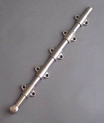 Antique Polished Nickel Surface Door Bolt