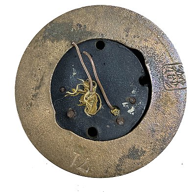 Antique Cast Bronze Electric Doorbell by Manhattan Electrical Supply Co.- Circa 1905