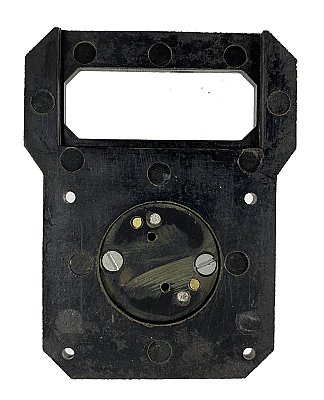 Antique Rodale #302 Genuine Bakelite Door Bell Button with Nameplate - Circa 1925