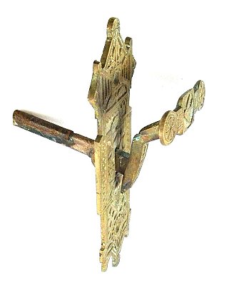 Antique Cast Bronze Bluebird Door Bell Lever by Sargent & Co. - Circa 1888