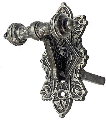 Antique Cast Iron Door Bell Lever by Sargent & Co. - Circa 1888