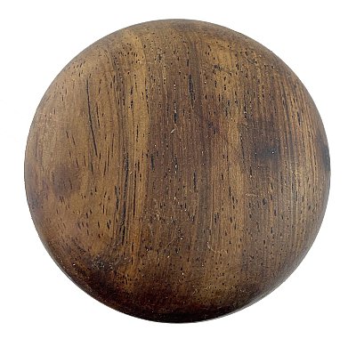 Antique Mahogany Wooden Door Bell Pull - Circa 1880