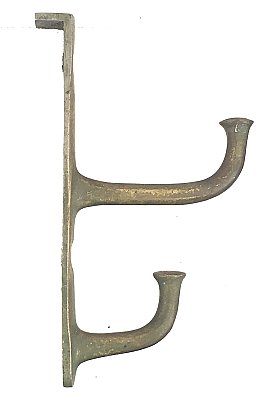 Antique Cast Bronze Arts & Crafts Style Coat Hook - Circa 1910