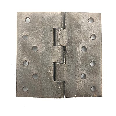 Antique 4-7/16" x 4-1/2"  Cast Iron Butt Hinge - Circa 1850
