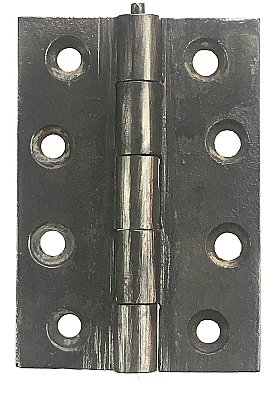 Antique 2-3/4" x 4" Cast Iron Butt Hinge - Circa 1850