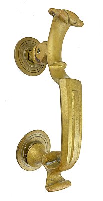 Vintage Virginia Metalcrafters Cast Brass Colonial Revival Door Knocker