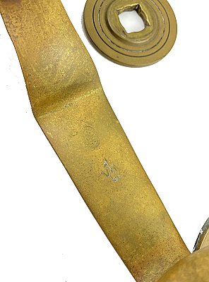 Vintage Virginia Metalcrafters Cast Brass Colonial Revival Door Knocker