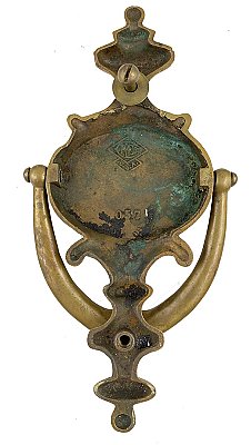 Antique Cast Bronze Doorknocker by Russell & Erwin - Circa 1926