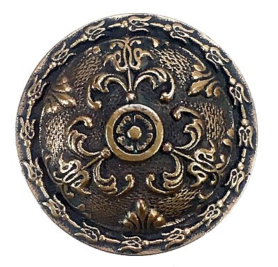 Antique Cast Bronze Door Knob by Taylor & Boggis Co. - Circa 1885
