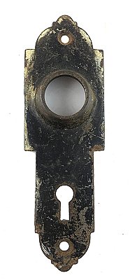 Antique Cast Iron "433 Design" Door Plate by Chicago Hardware Co. - Circa 1895