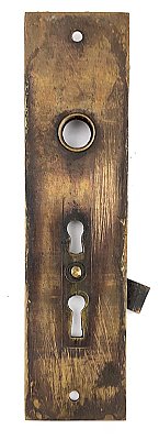 Antique Cast Bronze "Ceylon" Design Door Plate By P. & F. Corbin - Circa 1895