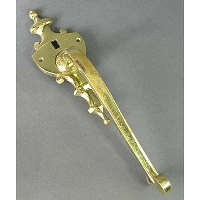 Vintage Single Brass Door Pull