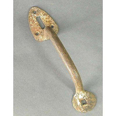 Antique Single Hand Forged Early Iron Pull