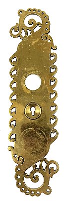 Antique Cast Bronze Door Plate - Possibly By P. & F. Corbin - Circa 1892
