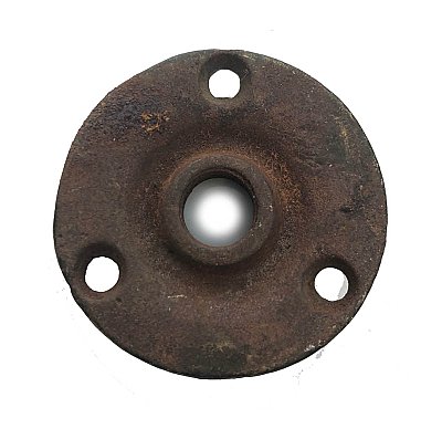 Antique Cast Iron Aesthetic Style Door Rosette or Escutcheon