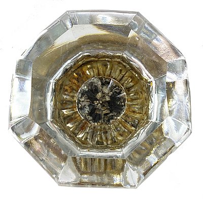 Antique Bronze and Glass Doorknob Closet Set by P. & F. Corbin - Circa 1911
