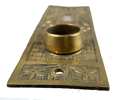 Antique Cast Bronze "Hoofed Urn" Door Set by Norwalk Lock Co. - Circa 1890
