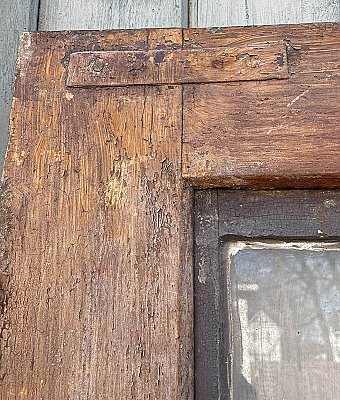 Antique Storm & Screen Exterior Door - Circa 1890