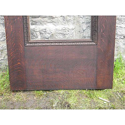 Antique Quartersawn Oak Exterior Door