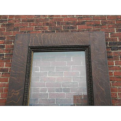 Antique Quartersawn Oak Exterior Door