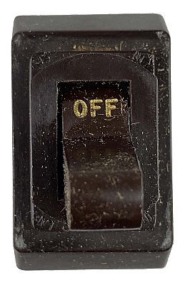 Antique Pass & Seymour Single Pole Switch - New Old Stock - Circa 1930