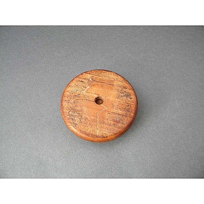 Antique Wooden Caster Cup, Each