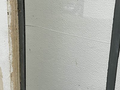 Pair of Antique 59-3/4" wide x 83-3/8" high Leaded French Doors - Circa 1920
