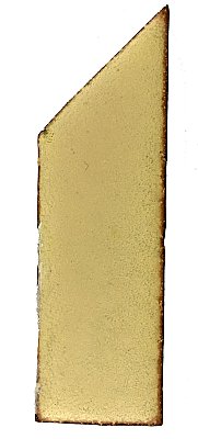 Antique Golden Matte Glazed Terra Cotta Tile - Sold Each
