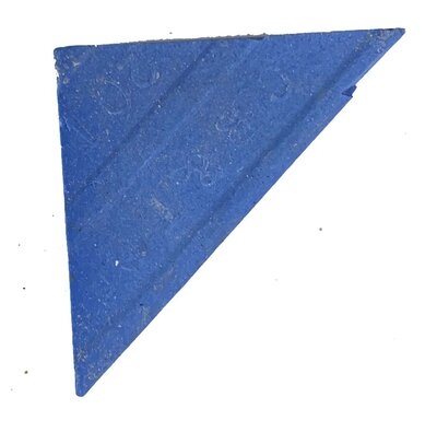 Antique Blue Encaustic Floor Tile by Campbell Brick & Tile Co. - Triangle