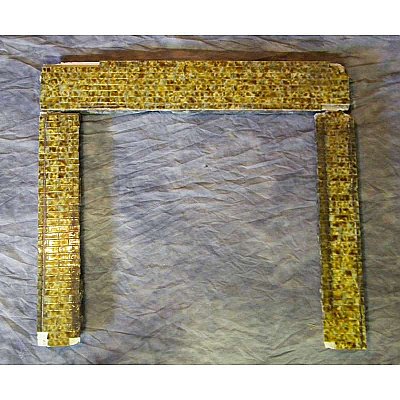 Antique Complete Tile Fireplace Surround