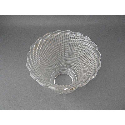 Antique Prismatic Glass Shade - 2-1/4" Fitter