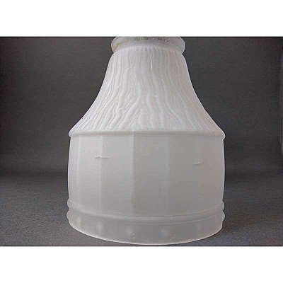 Set of 3 Antique Arts & Crafts Glass Shade - 2-1/4" Fitter
