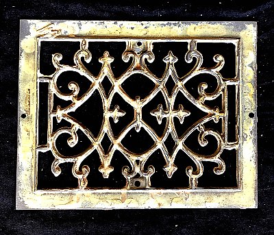 Antique Heat Grate/Vent Cover