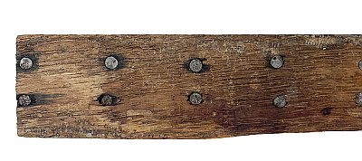 Antique 16" x 24" Wood or Oak Cold Air Return Grate - Circa 1900