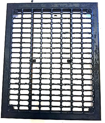 Antique Steel Heat Grate or Register