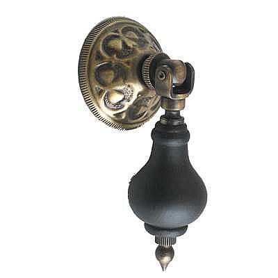 Eastlake Drop Pull, Antique Brass
