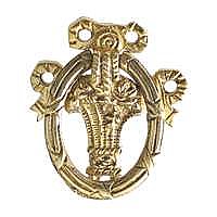 Cast Brass Single Post Pull