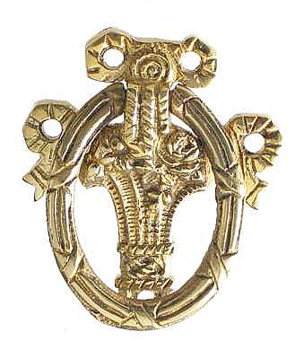 Cast Brass Single Post Pull