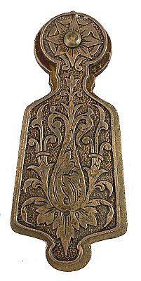 Antique Cast Bronze Keyhole Escutcheon or Cover by Russell & Erwin - Circa 1874