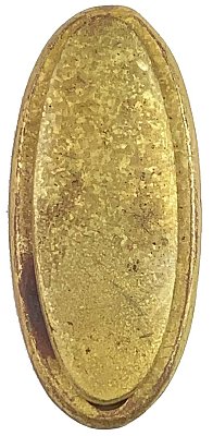 Antique Cast Bronze Drop Escutcheon or Keyhole Cover with Swinging Cover by Norwalk Lock Co. - Circa 1909