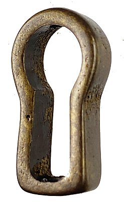 Antique Cast Brass Keyhole Insert - Circa 1890