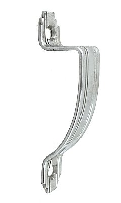 Antique Art Deco Chrome Cabinet Door Drawer Pull - One Available