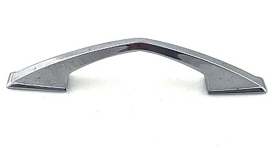 Antique Chrome Mid-Century Cabinet Door Drawer Pull - One Available