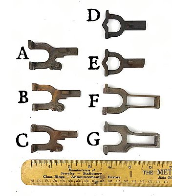 Corbin Antique Mortise Lock Parts - Knob Hub Levers