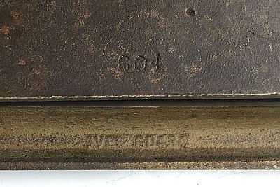 Antique Forged Brass Ives Mail or Letter Slot