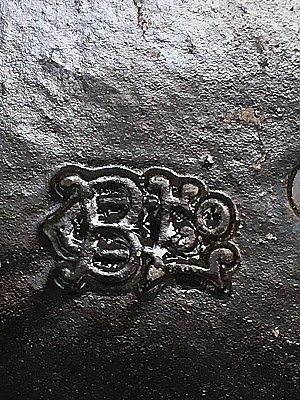 Antique Cast Bronze Pocket Door Lock Set by Barrows Lock Co. - Circa 1900