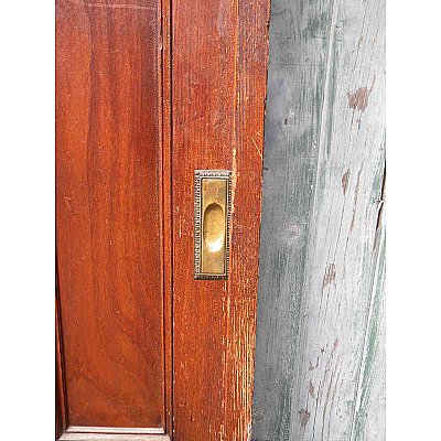 Antique Chestnut Pocket Door