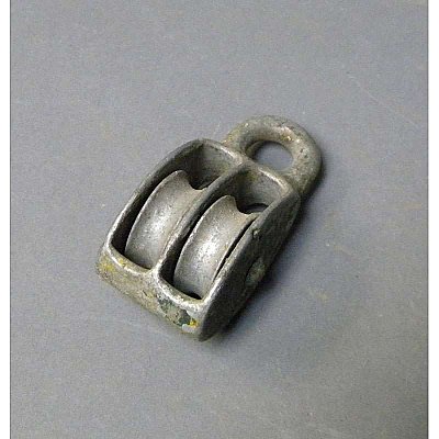 Antique Double Pulley