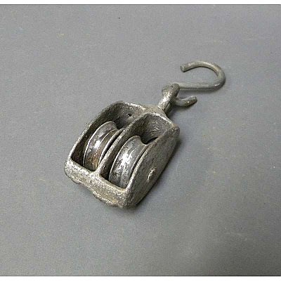 Antique Double Pulley